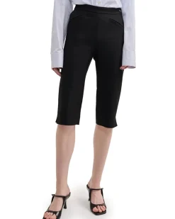 Teurn Studios Tailored Capri Pants Black