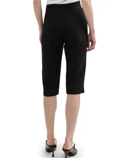 Teurn Studios Tailored Capri Pants Black
