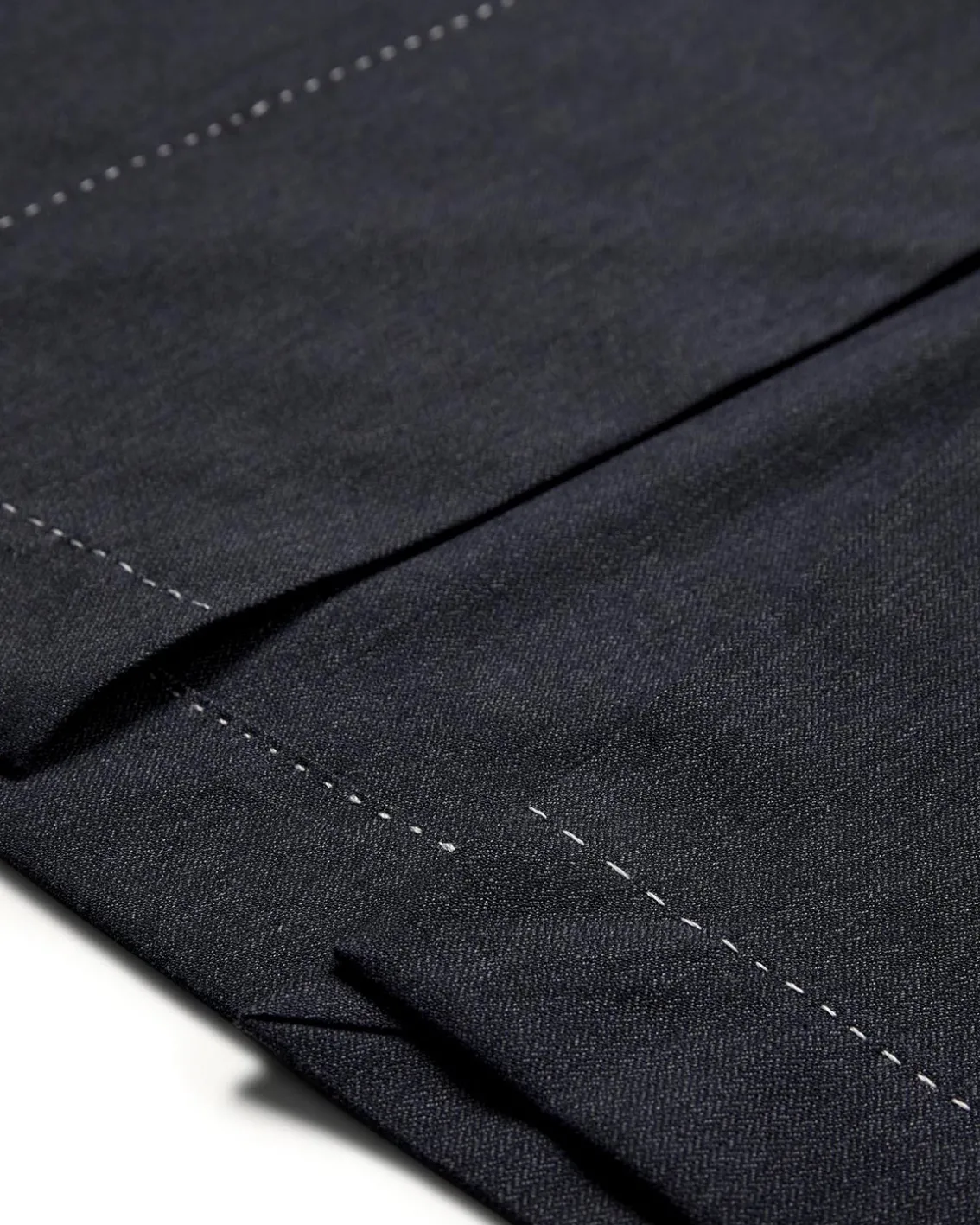 The Garment Pluto Stitch Skirt Blue Melange