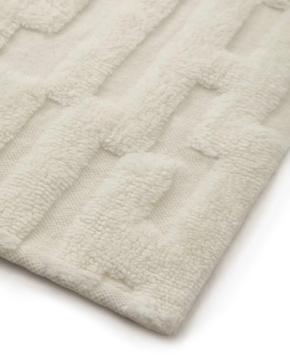 Tinted Bielke Wool Rug Off White