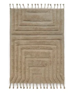 Tinted Kask Wool Rug Beige