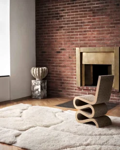 Tinted Kullin Wool Rug Off White