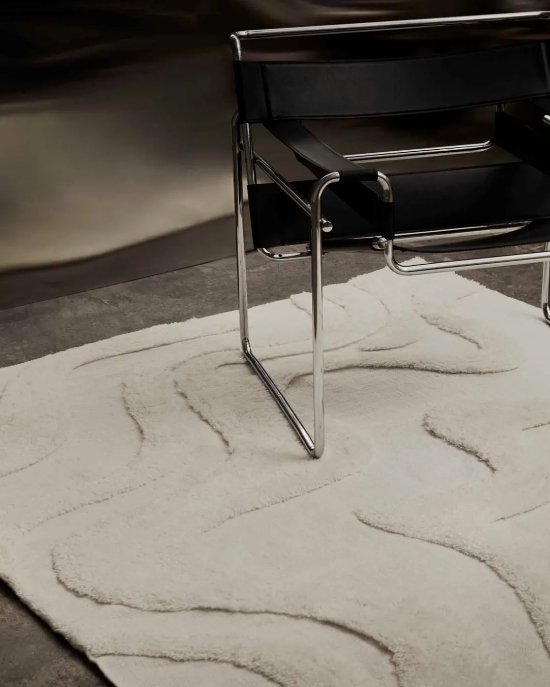 Tinted Norlander Wool Rug Off White
