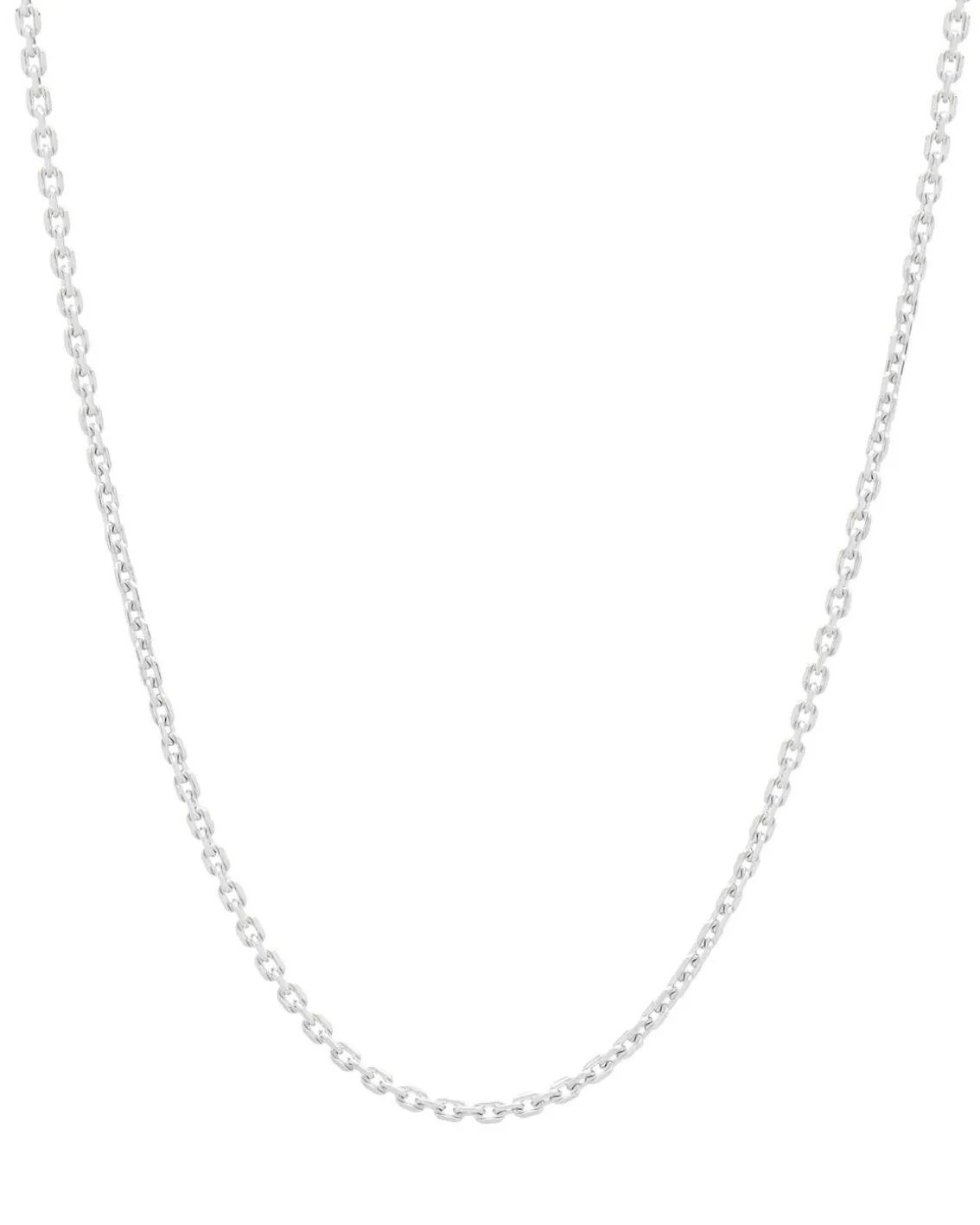 Tom Wood Anker Chain Necklace Silver