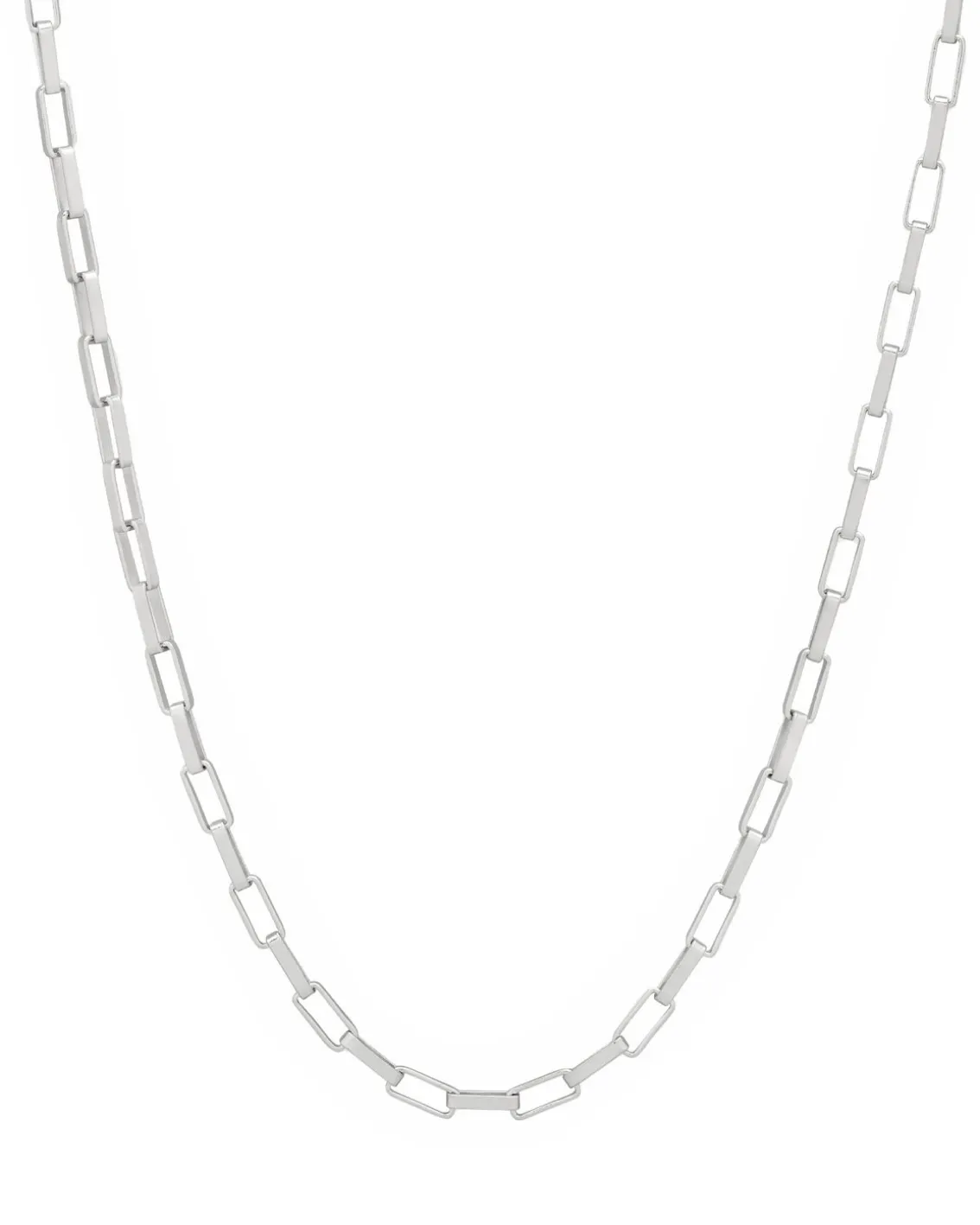Tom Wood Billie Chain Necklace Silver