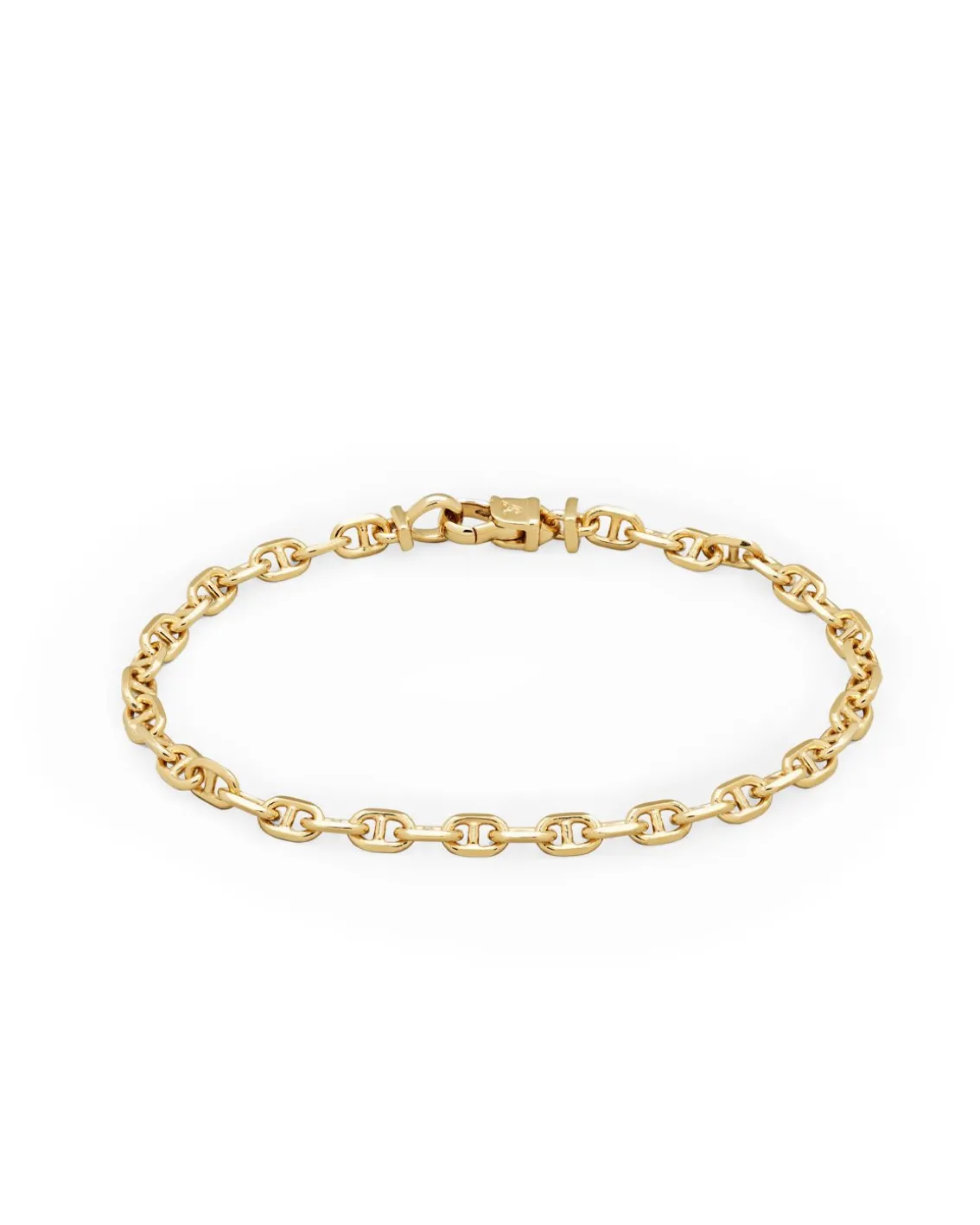 Tom Wood Cable Bracelet Gold