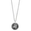Tom Wood Coin Pendant Necklace Silver