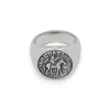 Tom Wood Coin Ring Silver