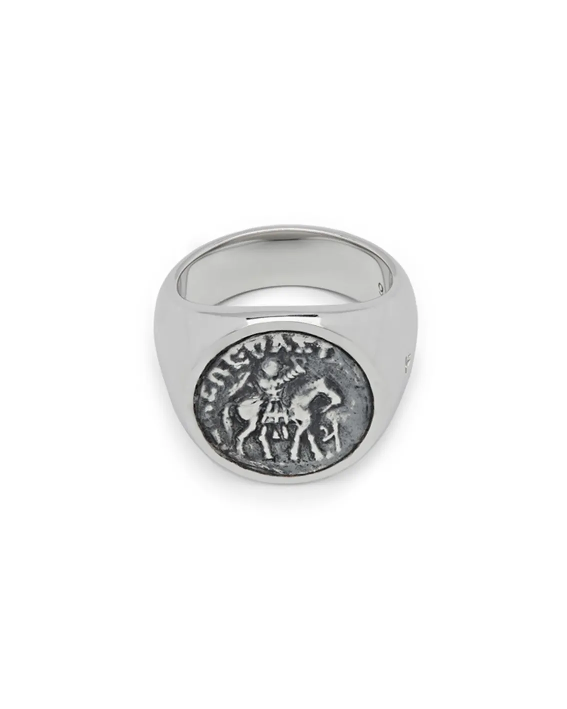 Tom Wood Coin Ring Silver