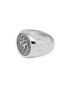 Tom Wood Coin Ring Silver