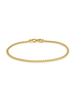 Tom Wood Curb Bracelet M Gold