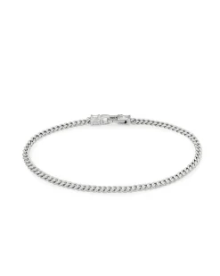 Tom Wood Curb Bracelet M Silver