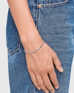 Tom Wood Curb Bracelet M Silver