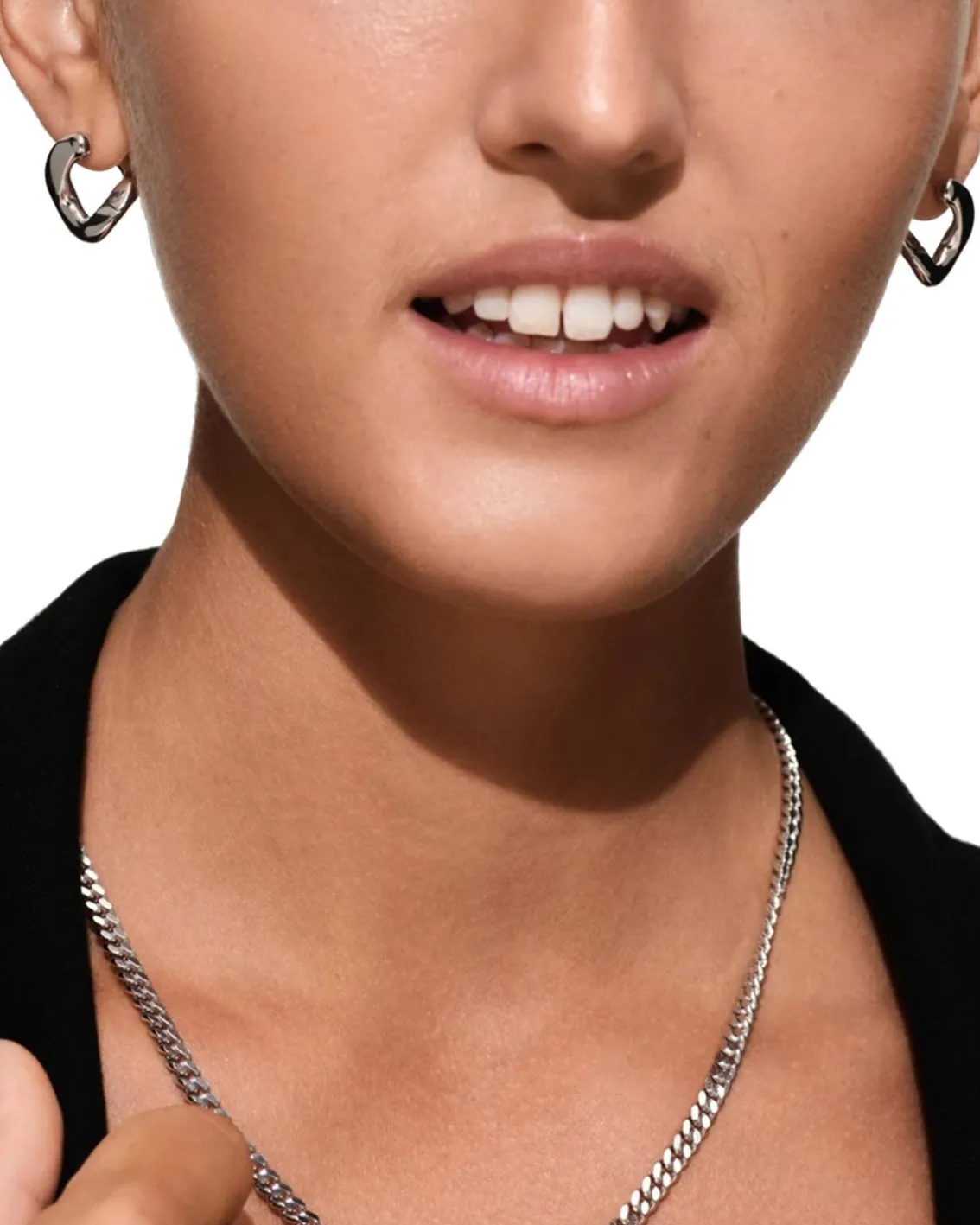 Tom Wood Dean Hoops Silver