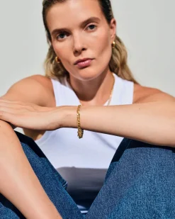 Tom Wood Frankie Bracelet Gold