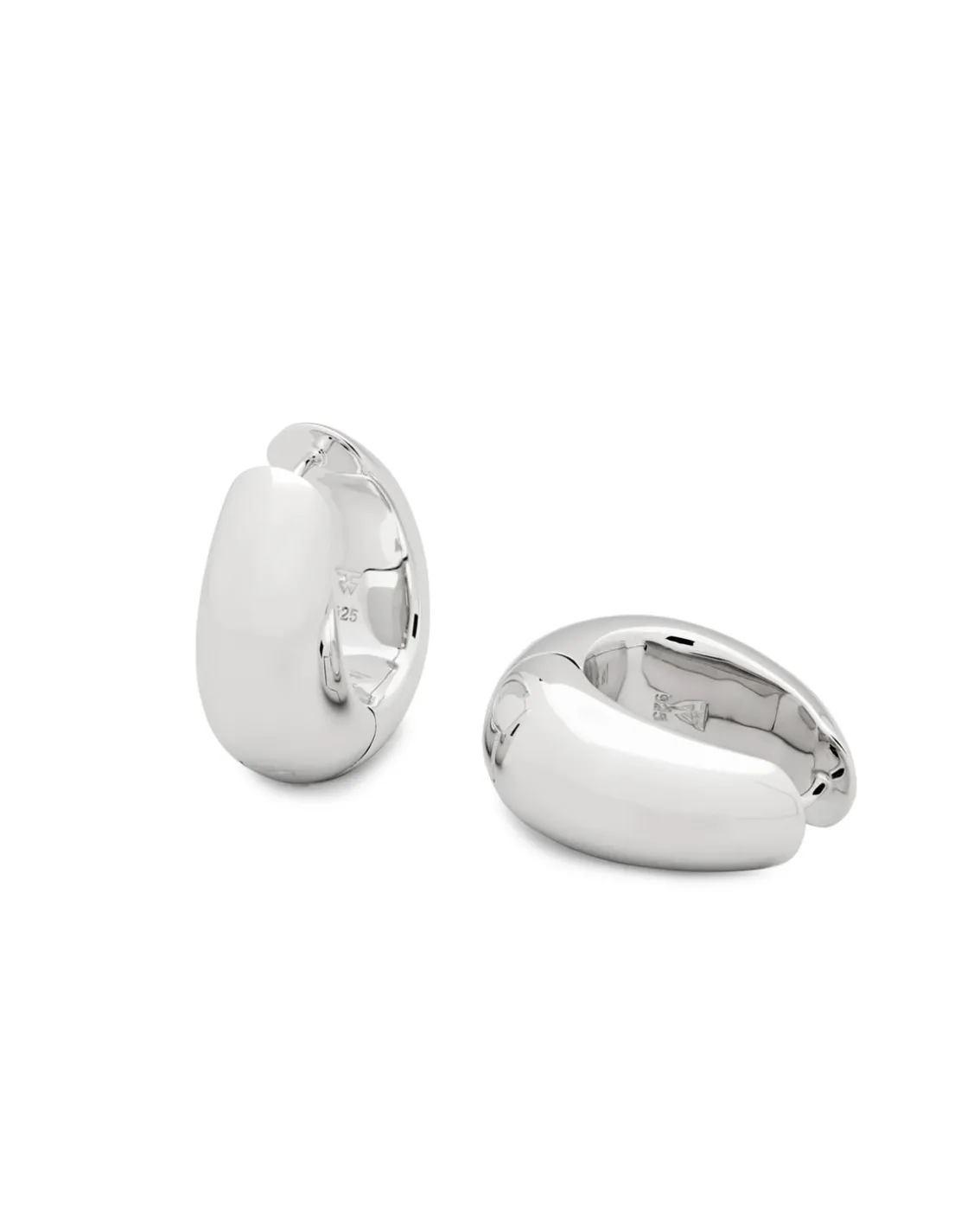 Tom Wood Ice Hoop Large Silver