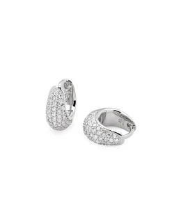 Tom Wood Ice Huggie Pave Silver