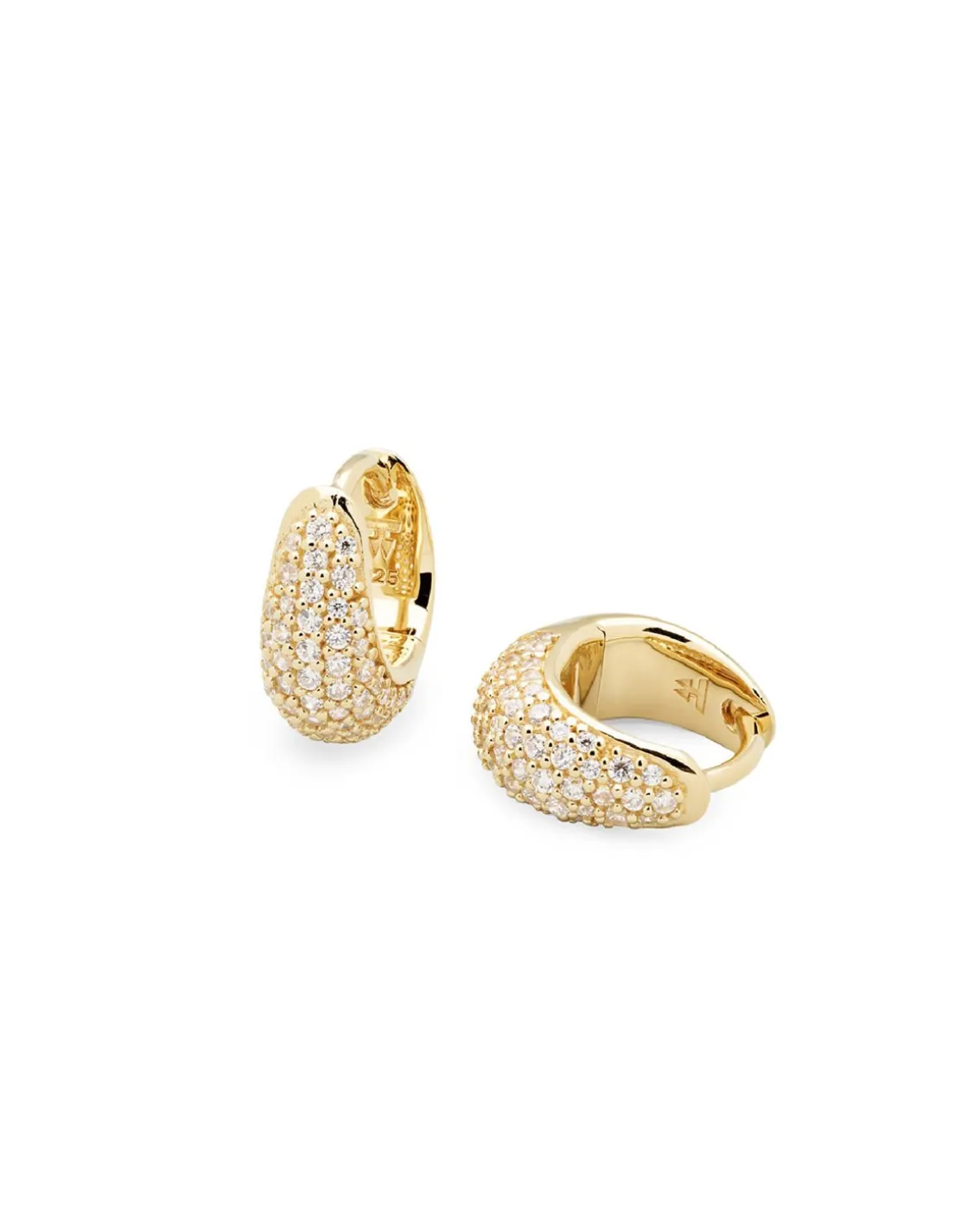 Tom Wood Ice Huggie Pave Gold