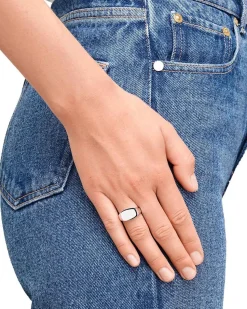 Tom Wood Michael Ring Silver