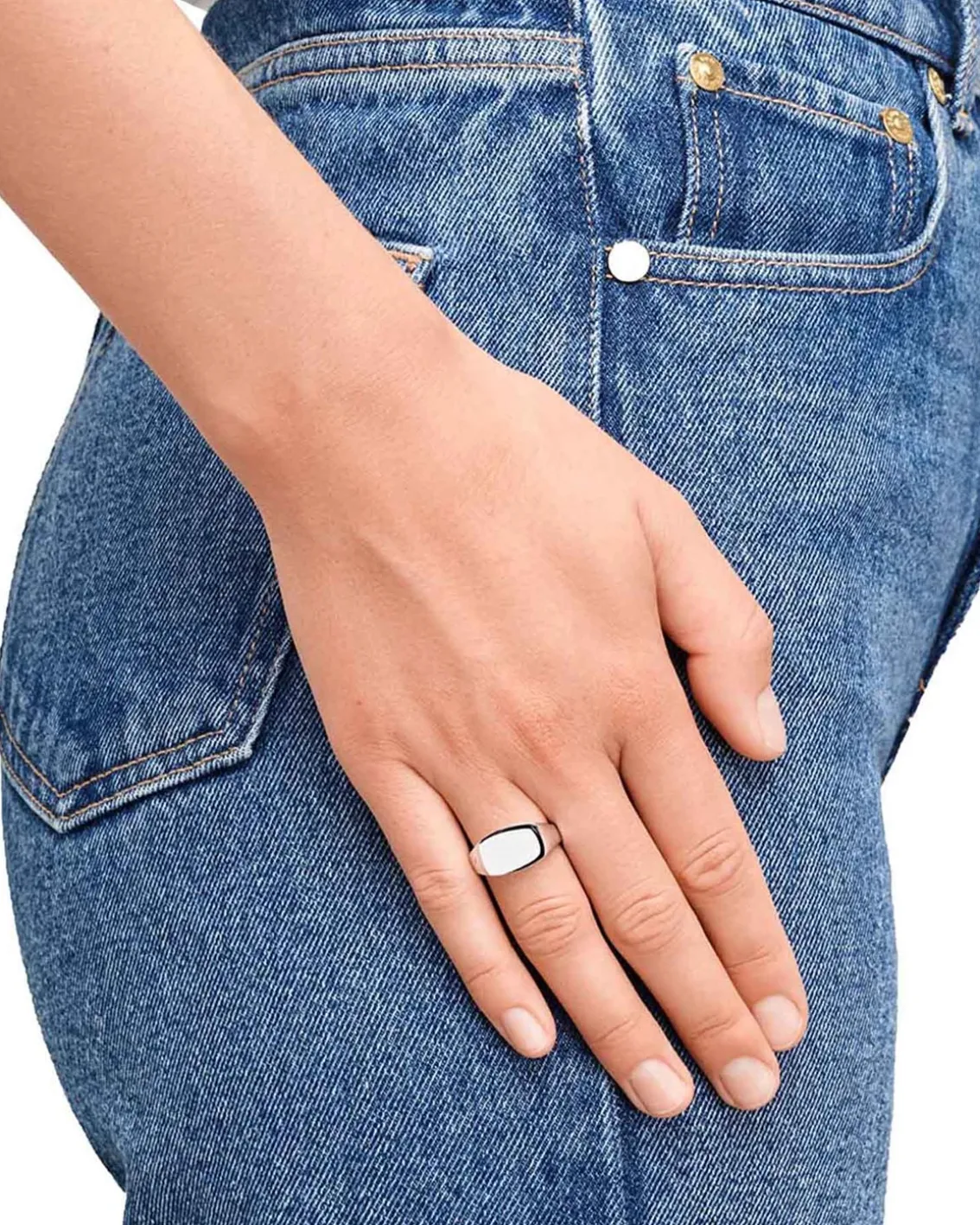 Tom Wood Michael Ring Silver