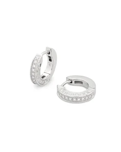 Tom Wood Nova Hoops Small Silver