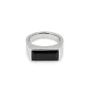 Tom Wood Peaky Ring Polished Onyx