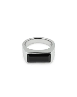 Tom Wood Peaky Ring Polished Onyx