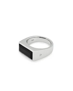Tom Wood Peaky Ring Polished Onyx