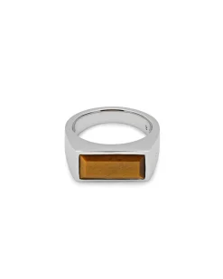Tom Wood Peaky Ring Tiger Eye