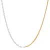 Tom Wood Rue Chain Duo Necklace Gold/Silver