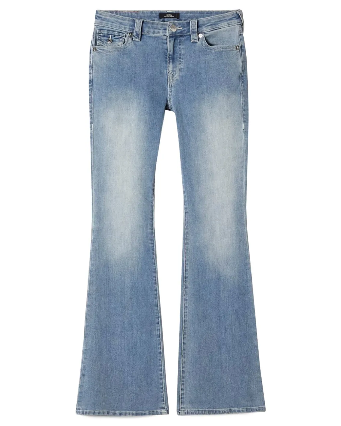 True Religion Becca Boot Cut Flap Jeans Peak Spot