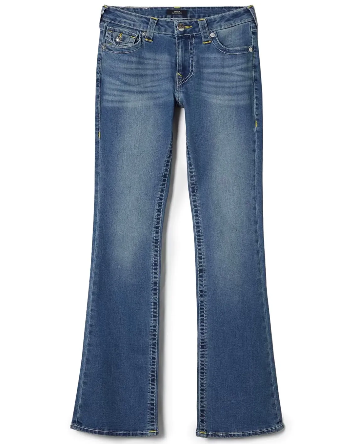 True Religion Becca Boot Cut Flap Jeans Arabella