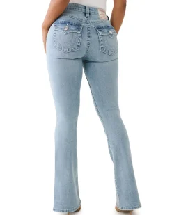 True Religion Becca Boot Cut Flap Jeans Peak Spot