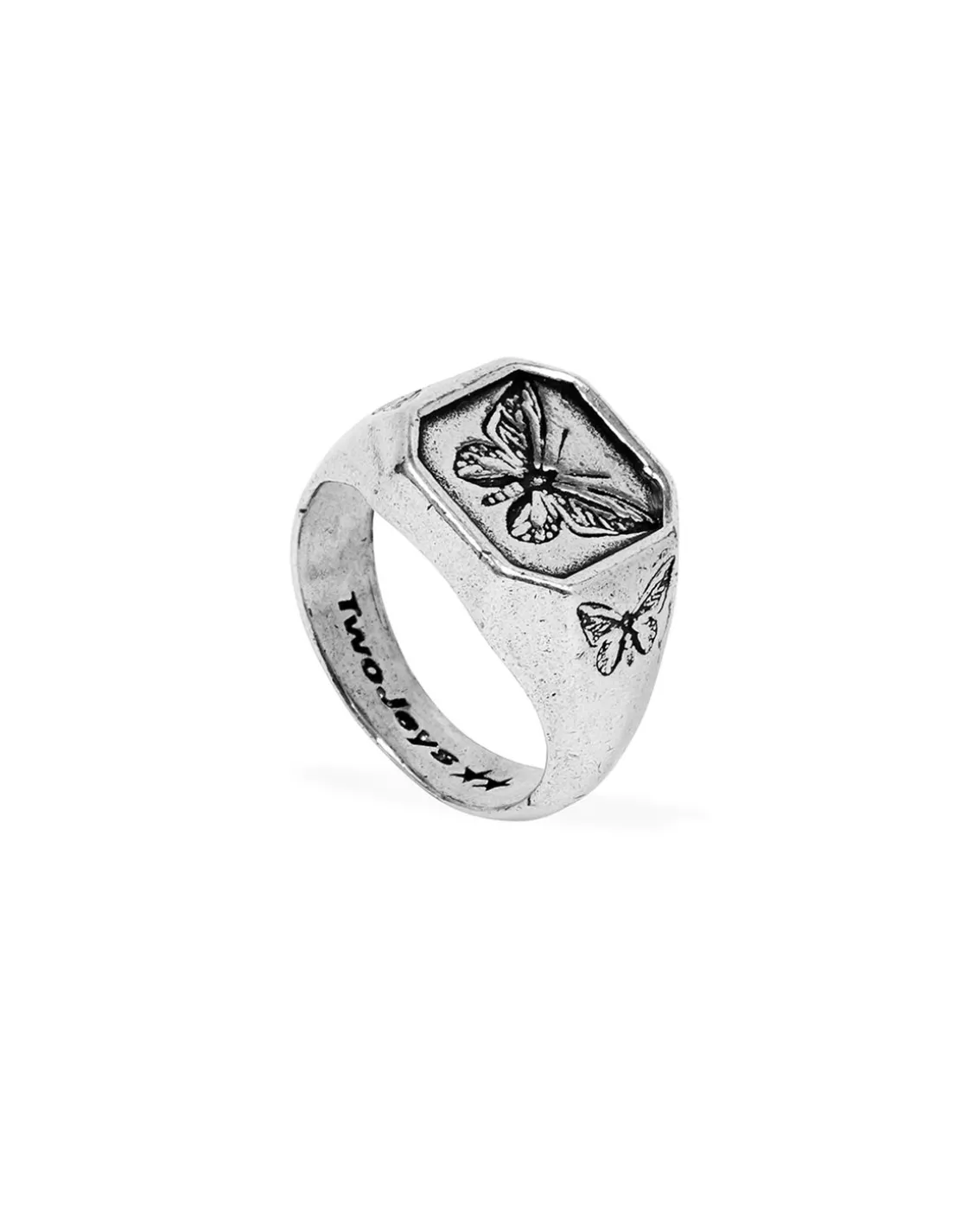 TwoJeys Butterfly Effect Ring Silver