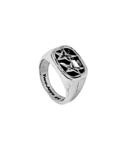 TwoJeys Framed Ring Silver