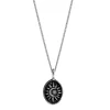 TwoJeys Midnight Necklace Silver