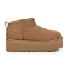 UGG Classic Ultra Mini Platform Boot W Chestnut