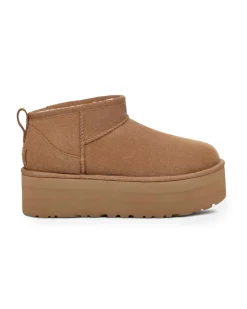UGG Classic Ultra Mini Platform Boot W Chestnut