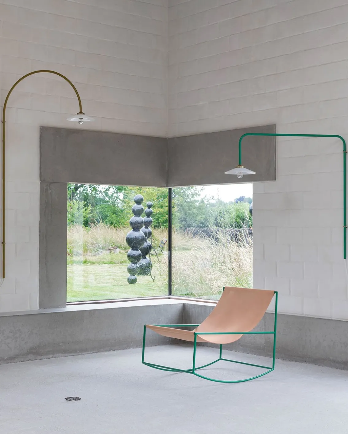 Valerie Objects Hanging Lamp N°5 Green