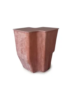 Vava Objects Clam Side Table Medium Coral
