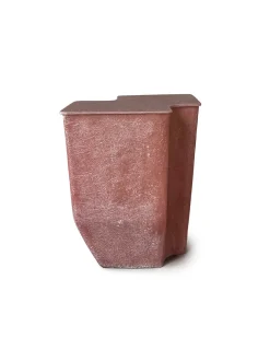 Vava Objects Clam Side Table Medium Coral