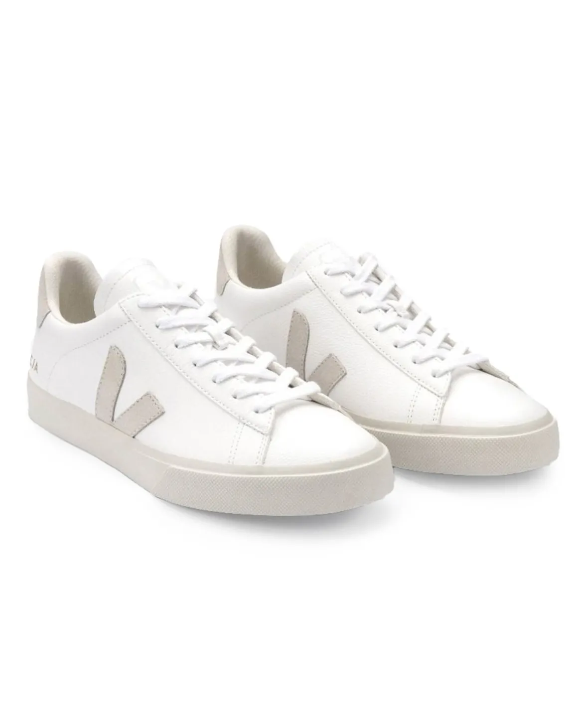 Veja Campo Chromefree Leather M Extra White/Natural Suede