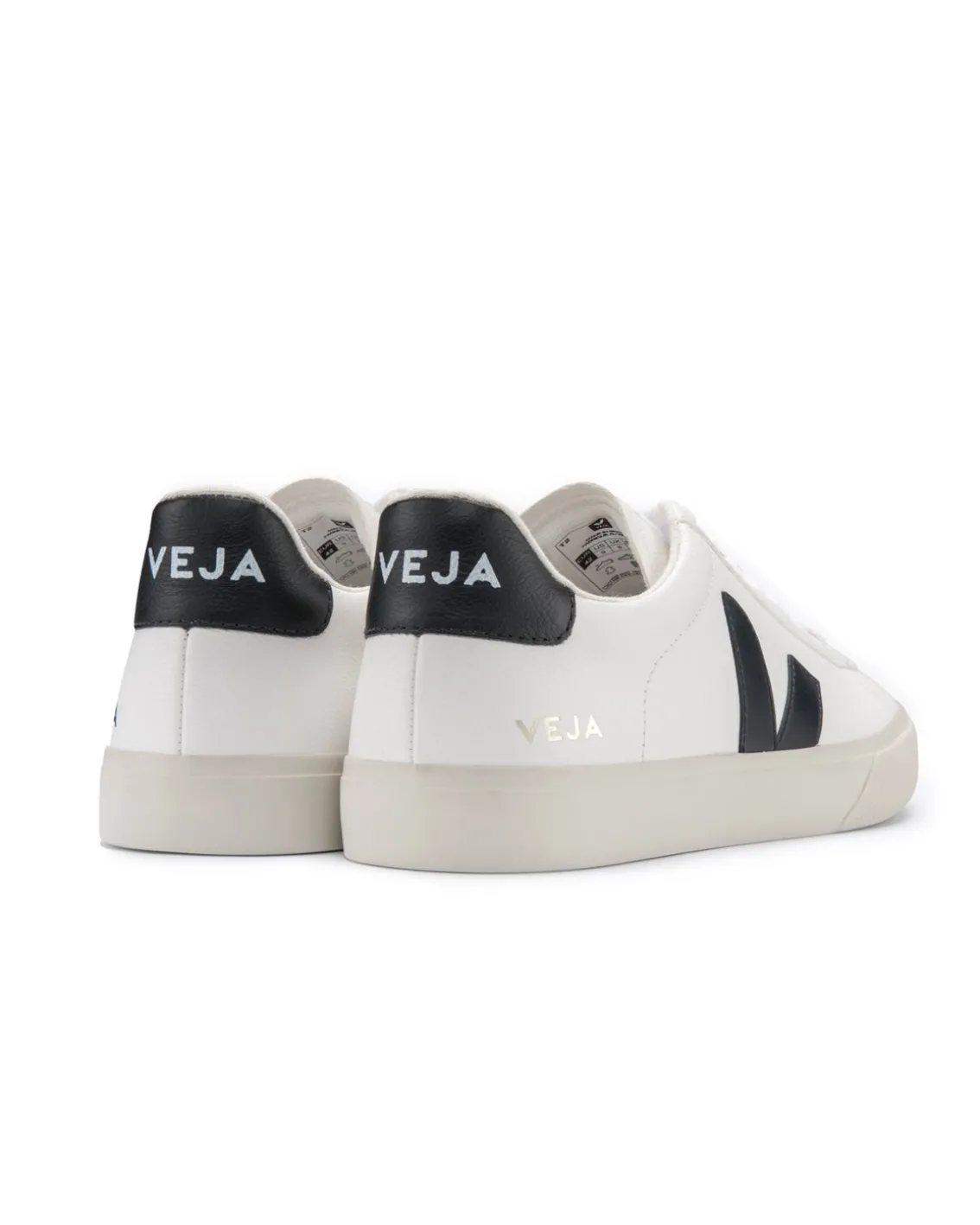 Veja Campo Chromefree Leather M Extra White Black