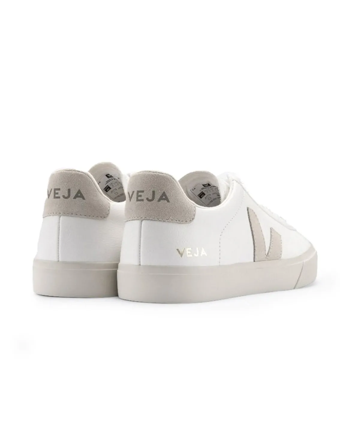 Veja Campo Chromefree Leather M Extra White/Natural Suede