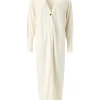 Àvora Cashmere Blend Long Cardigan Offwhite