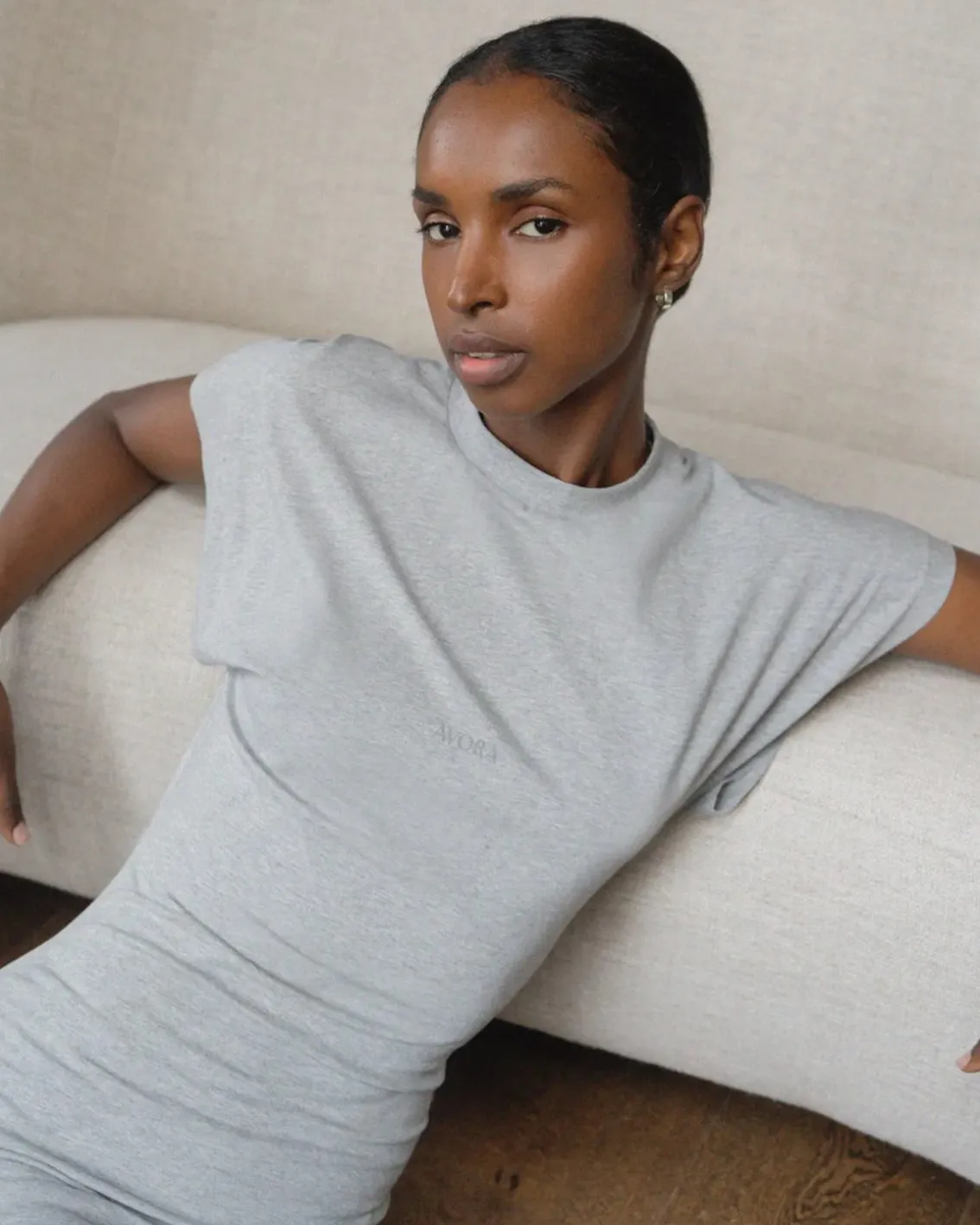 Àvora Dna Dress Grey Melange
