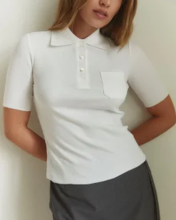 Àvora Polo Tee White