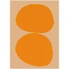 Wall of Art Annika Hultgren Like Orange
