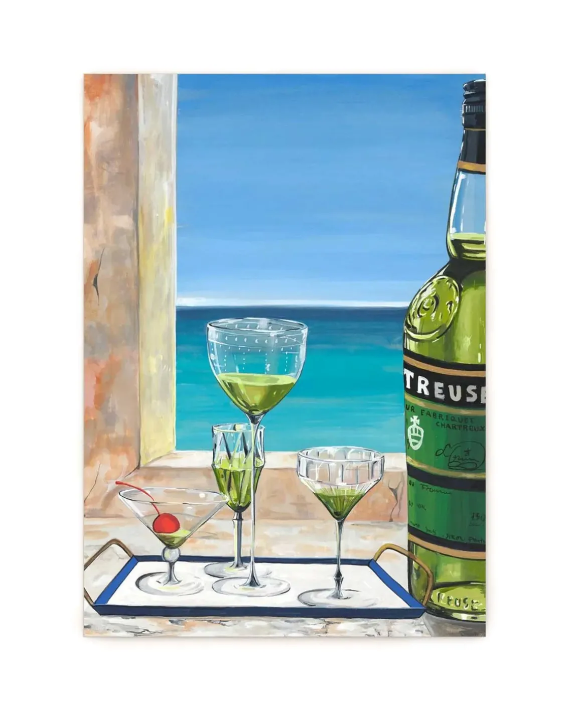 Wall of Art Green Appreciation Limited Edition By Lisa Larsson