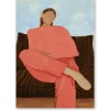 Wall of Art Hanna Peterson Lounge Pink